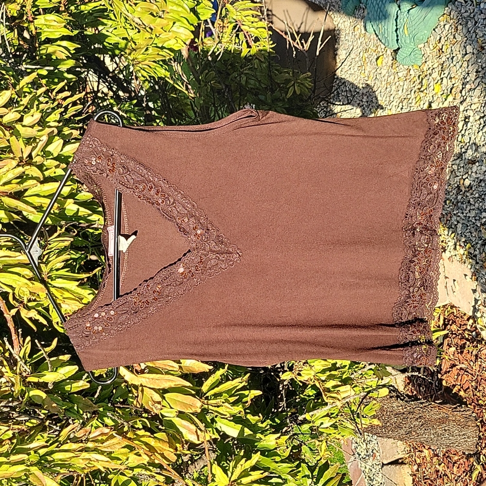 Sequins and Lace Top